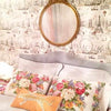 Leopard Lumbar in Orange by Dana Gibson
