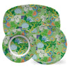 Luxury ThermoSaf® Green Shanghai Dragon 14" Dinnerware Platter by The Muddy Dog