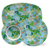Luxury ThermoSaf® Island Blue Shanghai Dragon 14" Dinnerware Platter by The Muddy Dog
