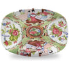 Luxury ThermoSaf® Rose Medallion 14" Dinnerware Platter by The Muddy Dog