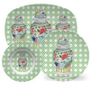 Luxury ThermoSaf® Bedford Ginger Jars 14" Dinnerware Platter by The Muddy Dog