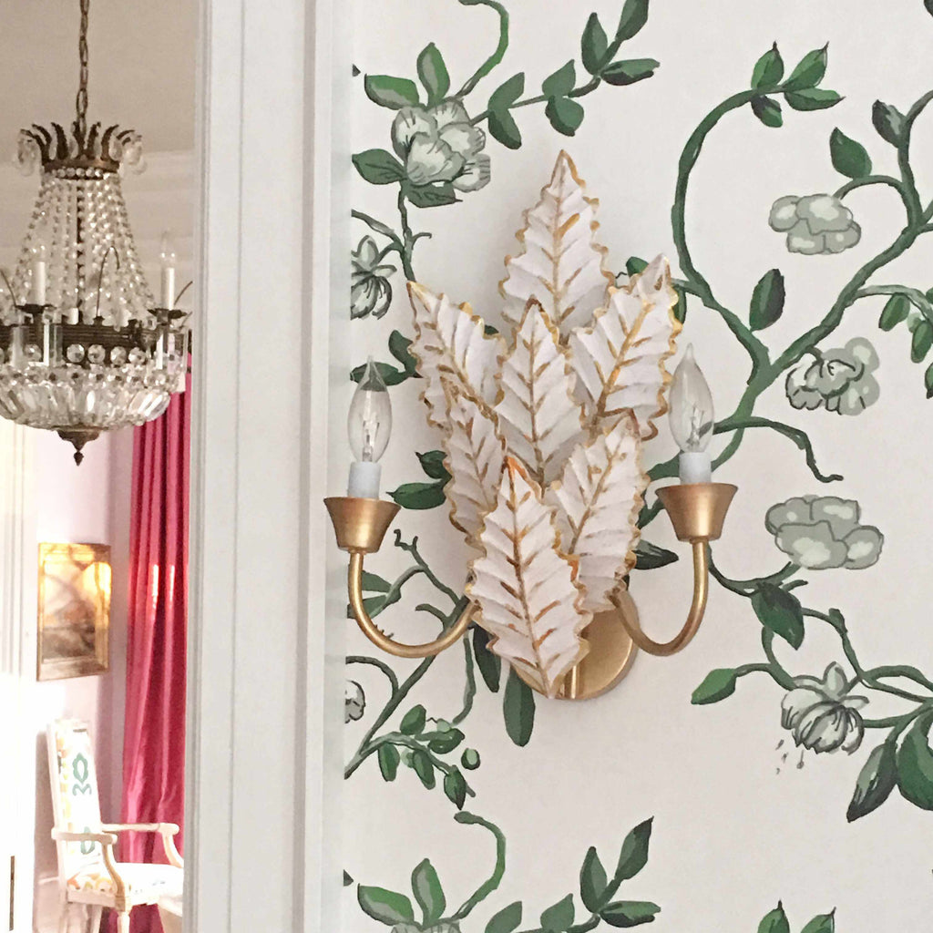 Margot Sconce in White by Dana Gibson