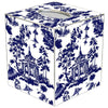 Marye-Kelley - Chinoiserie Pagoda in Blue Tissue Box Cover by Marye-Kelley