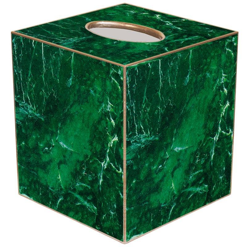 Marye-Kelley - Malachite Tissue Box Cover by Marye-Kelley