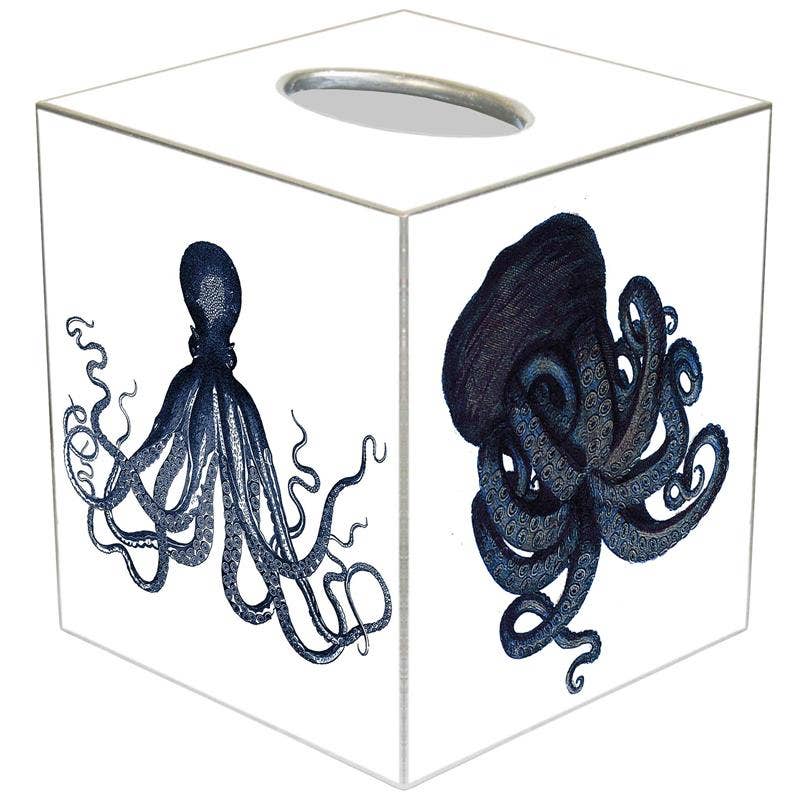 Marye-Kelley - Octopus Tissue Box Cover by Marye-Kelley