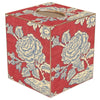 Marye-Kelley - Red & Blue Provincial Print Tissue Box Cover by Marye-Kelley