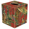 Marye-Kelley - Red Chinoiserie Tissue Box Cover by Marye-Kelley