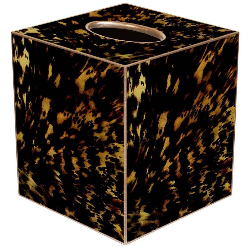 Marye-Kelley - Tortoise Shell Tissue Box Cover by Marye-Kelley