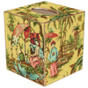 Marye-Kelley - Yellow Chinois Tissue Box Cover by Marye-Kelley