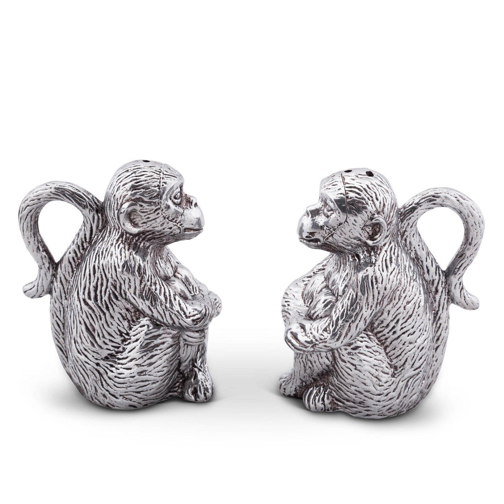 Monkey Salt & Pepper Shakers by Arthur Court