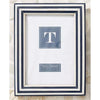 Nautical Stripe Photo Frame 5" x 7" by Two's Company