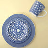 Newport Blue Canapés Set of 4 by Caskata