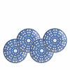 Newport Blue Canapés Set of 4 by Caskata