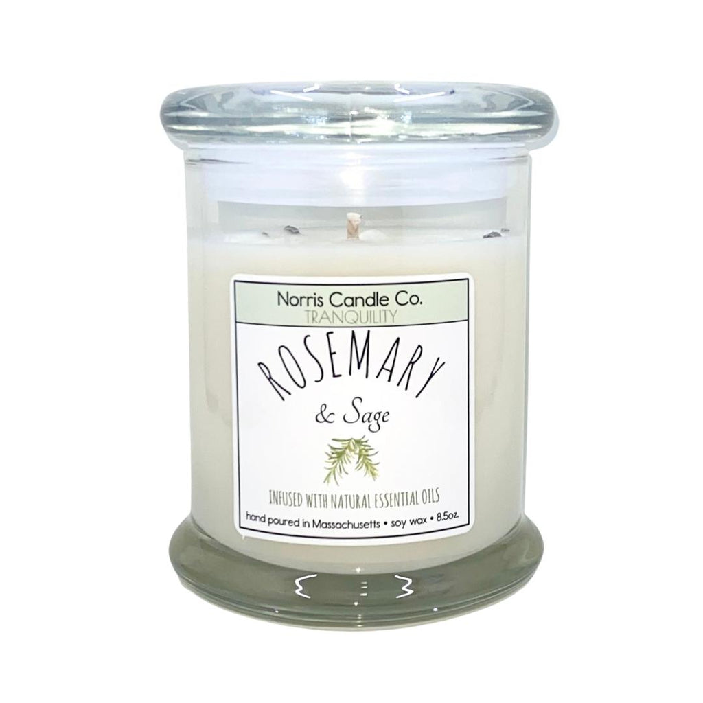 Norris Candle Co. - ALL SEASONS -  Rosemary & Sage soy candle by Norris Candle Co.