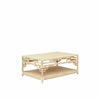 Pagoda Coffee Table - White by Kenian Rattan Furniture