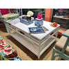 Pagoda Coffee Table - White by Kenian Rattan Furniture