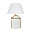 Pagoda in White Lamp by Dana Gibson