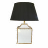 Pagoda in White Lamp by Dana Gibson