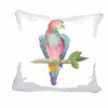 Parrot Pillow in Multi, 18" by Dana Gibson