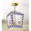 Parsi in Brown Chandelier by Dana Gibson