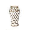 Parsi in Brown Farm Vase by Dana Gibson