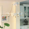Parsi in Grey Chandelier by Dana Gibson