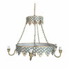 Parsi in Grey Chandelier by Dana Gibson