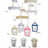 Parsi in Navy Chandelier by Dana Gibson