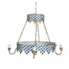 Parsi in Navy Chandelier by Dana Gibson