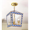 Parsi in Taupe Chandelier by Dana Gibson