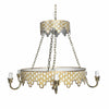 Parsi in Taupe Chandelier by Dana Gibson