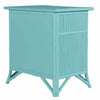 Pencil Rattan One-Drawer Nightstand by David Francis Furniture
