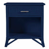 Pencil Rattan One-Drawer Nightstand by David Francis Furniture