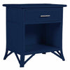 Pencil Rattan One-Drawer Nightstand by David Francis Furniture