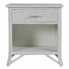 Pencil Rattan One-Drawer Nightstand by David Francis Furniture