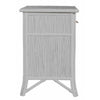 Pencil Rattan One-Drawer Nightstand by David Francis Furniture