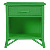 Pencil Rattan One-Drawer Nightstand by David Francis Furniture