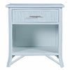 Pencil Rattan One-Drawer Nightstand by David Francis Furniture