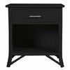 Pencil Rattan One-Drawer Nightstand by David Francis Furniture
