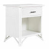 Pencil Rattan One-Drawer Nightstand by David Francis Furniture