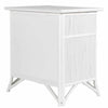 Pencil Rattan One-Drawer Nightstand by David Francis Furniture