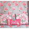 Pink Dog Pillow by Dana Gibson