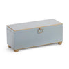 Rectangular Box with Gold Accents by Chelsea House