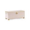 Rectangular Box with Gold Accents by Chelsea House