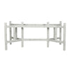 Rectangular Rattan Dining Table Base by David Francis Furniture