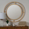 Round Beveled Gold Finish 36" Mirror by Cooper Classics