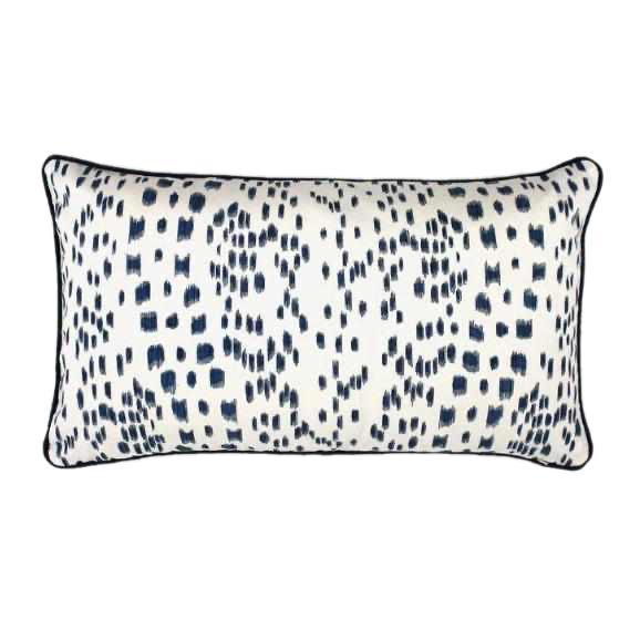 Ryan Studio - 14" x 20" Brunschwig & Fils Les Touches Blue and White Pillow by Ryan Studio
