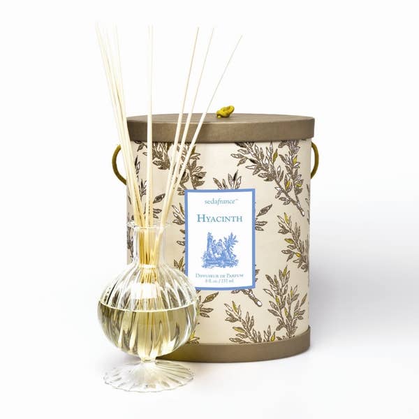 Seda France Candles - Hyacinth Classic Toile Diffuseur Set by Seda France Candles