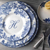Set of (4) Arbor Blue Salad Plates** by Caskata