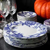 Set of (4) Arcadia Dinner Plates** by Caskata